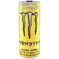   Monster Energy Ultra Citra KOREA Cukormentes Energiaital 0,355l citrusos