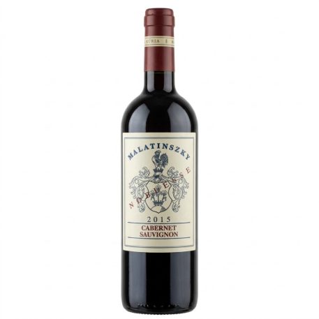 Malatinszky Noblesse Cabernet Sauvignon 2015 (14,5%) 0,75l száraz vörösbor