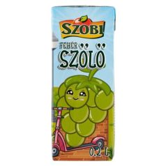 Szobi Fehérszőlő ital 12% 0,2l