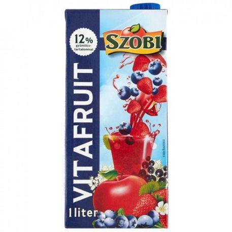 Szobi Vitafruit Pirosgyümölcs (12%) 1l