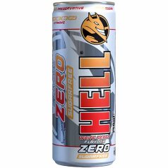   Hell Zero White Peach Cukormentes Energiaital 0,25l fehérbarack