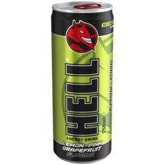   Hell Lemon-Pink Grapefruit Energiaital 0,25l citrom és grapefruit
