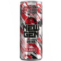   Hell New Gen Classic szénsavas koffeines ital 0,25l tuttifrutti