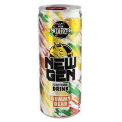   Hell New Gen Gummy Bear szénsavas koffeines ital 0,25l zselés cukorka ízű