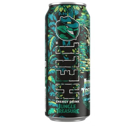 Hell Jungle Treasure Energiaital 0,5l lime spritz