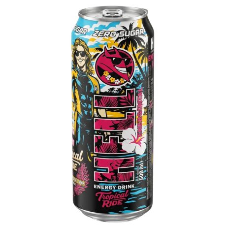Hell Zero Tropical Ride Energiaital 0,5l hibiszkusz-mangosztán cukormentes