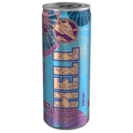 HELL Energy Drink Yuzu-Cherry Limited Edition Energiaital 0,25l yuzu és cseresznye