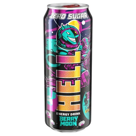 Hell Zero Berry Moon Energiaital 0,5l epres-citromos cukormentes