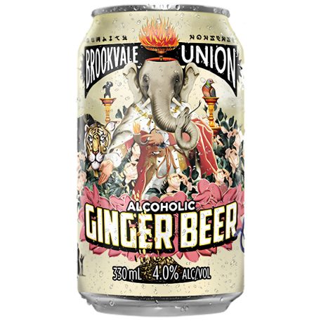 Brookvale Union Ginger Beer (4%) 0,33l gyömbérsör