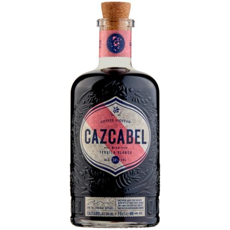 Cazcabel Coffee Tequila Likőr 0,7l (34%) kávés
