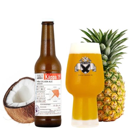 Szent András Teszt András Kappa. 19 (piña colada ale ananásszal, kókusszal, fehér rummal) (5,6 %) 0,33l