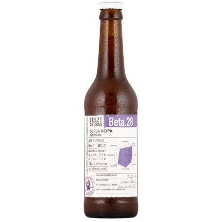 Szent András Teszt András Beta. 40 (new england IPA - motueka edition) (5,6 %) 0,33l