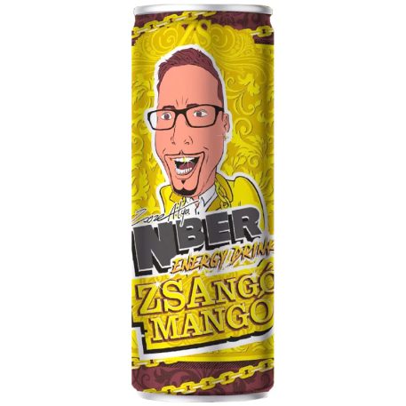 Zsozéatya Nber Zsangó Mangó szénsavas energiaital 0,25l