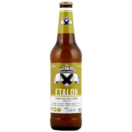 Szent András Etalon (cseh láger) Sör 0,5l üveges (4,2%)