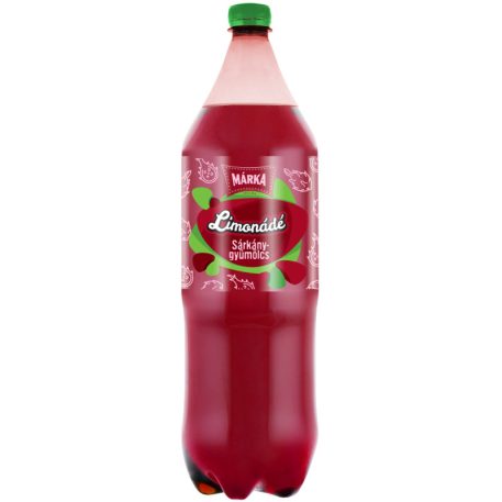 Márka Limonádé Szénsavas Üdítőital 2l sárkánygyümölcs
