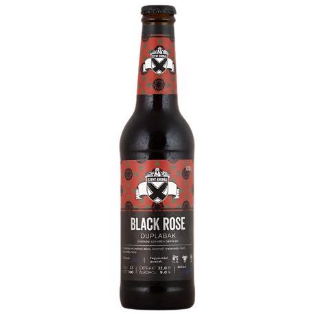 Szent András Black Rose (duplabak) (9%) 0,33l díszdobozos