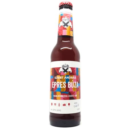 Szent András Epres Búza (berliner weisse eperrel) (3,7%) 0,33l