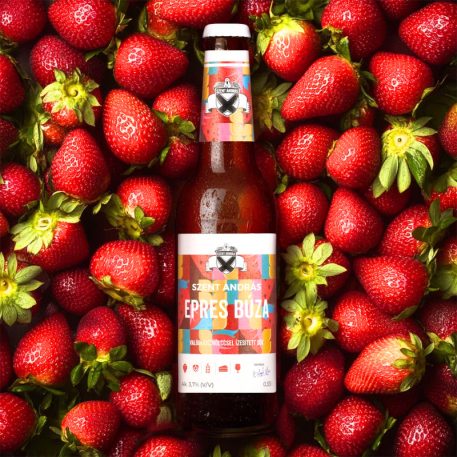 Szent András Epres Búza (berliner weisse eperrel) (3,7%) 0,33l