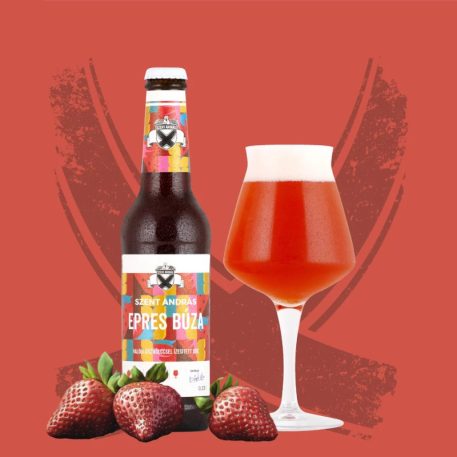 Szent András Epres Búza (berliner weisse eperrel) (3,7%) 0,33l