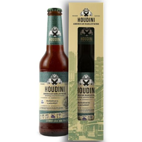 Szent András Houdini (American Barleywine) 0,33l üveges (11%) díszdobozos
