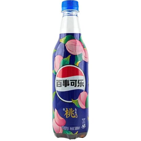 Pepsi Peach Oolong China Szénsavas Üdítőital 0,5l