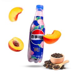 Pepsi Peach Oolong China Szénsavas Üdítőital 0,5l