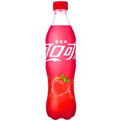   Coca Cola China Strawberry Szénsavas Üdítőital 0,5l földieper