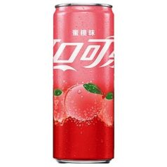   Coca Cola China Peach Szénsavas Üdítőital 0,33l őszibarack