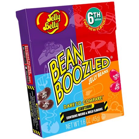Jelly Belly Bean Boozled Flip Top Box 45g mindenízű drazsé