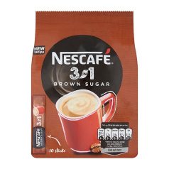   Nescafé 3in1 Brown Sugar azonnal oldódó kávéspecialitás barnacukorral 10db 165g