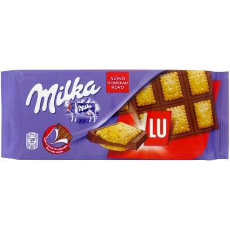 Milka LU tejcsokoládé 87g