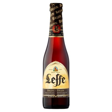 Leffe Brune (6,5%) 0,33l belga apátsági barna sörkülönlegesség