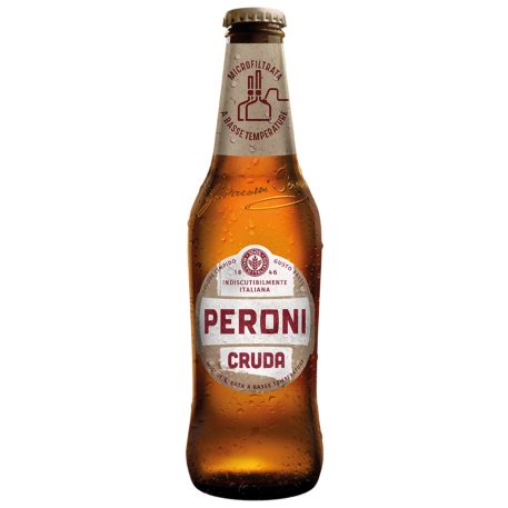 Peroni Cruda (4,7%) 0,33l pasztőrözetlen világos sör