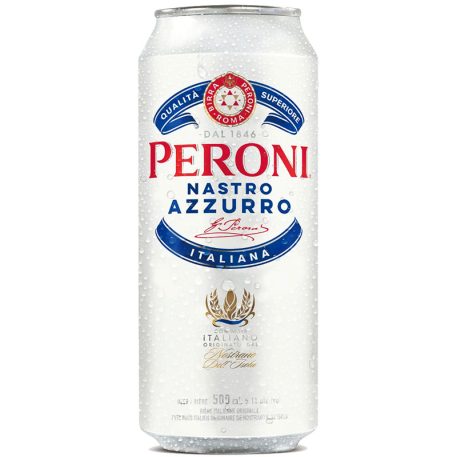 Peroni Nastro Azzurro Dobozos Sör 0,5l