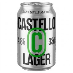 Castello Lager (4,8%) 0,33l világos sör