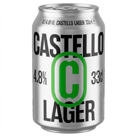Castello Lager (4,8%) 0,33l világos sör