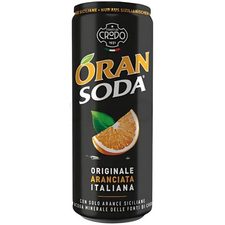 Oran Soda Aranciata Italiana 0,33l narancs
