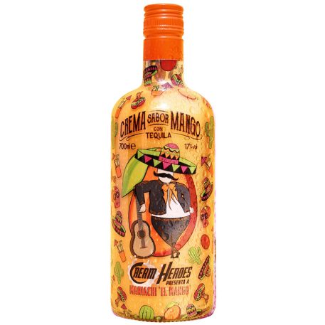 Cream Heroes Mariachi El Mango Krémlikőr 0,7l (17%) mangó