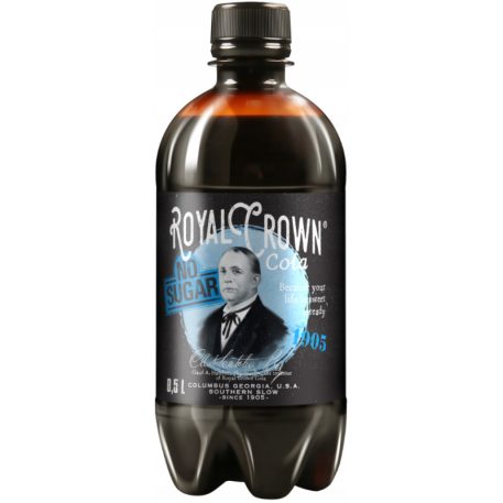 Royal Crown Cola No Sugar Szénsavas Üdítőital 0,5l cukormentes