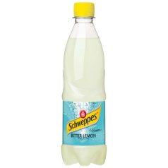 Schweppes Bitter Lemon Szénsavas Üdítőital 0,5l