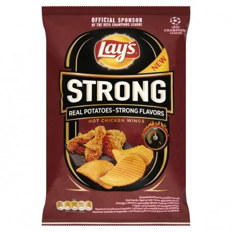 Lay's Strong burgonyachips 55g csípős csirkeszárny