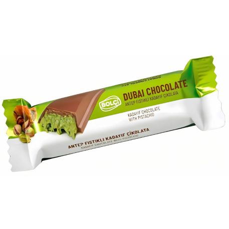 Bolci Dubai Chocolate 30g pisztácia és kadayif