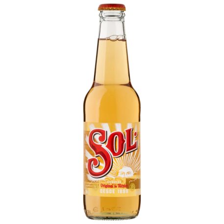 Sol Világos Sör (4,5%) 0,33l világos sör