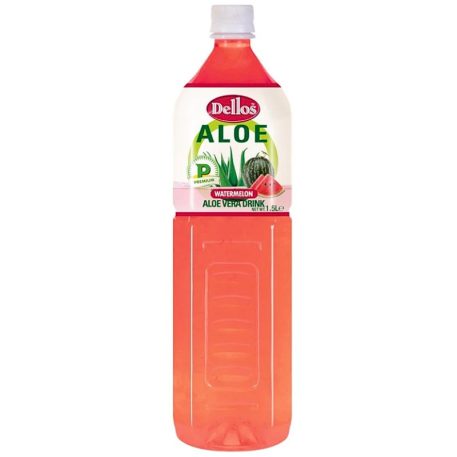 Dellos Aloe Vera Watermelon Üdítőital 1,5l görögdinnye