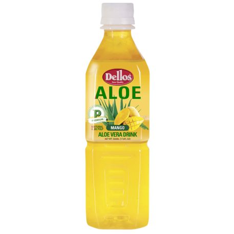 Dellos Aloe Vera Mango Üdítőital 0,5l mangó