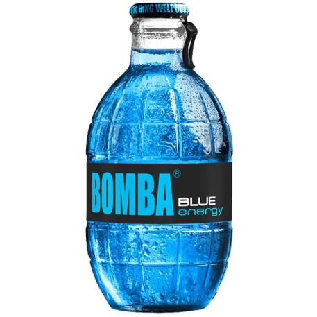 Bomba Blue Energy 0,25l áfonya üveges energiaital