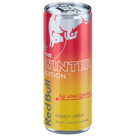 Red Bull The Winter Edition Fuji Apple Ginger 0,25l fuji alma és gyömbér ízű energiaital
