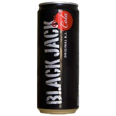 Black Jack Cola Szénsavas Üdítőital 0,33l dobozos