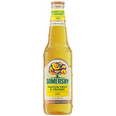 Somersby Cider Passion Fruit & Orange 0,33l (4,5%)