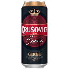 Krusovice Cerne Dobozos Sör 0,5l